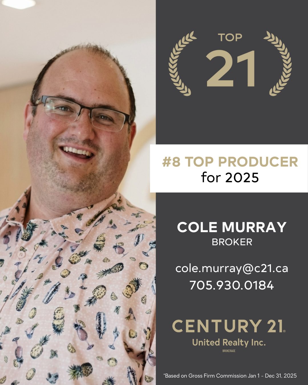 8 Cole 2025 Top 21